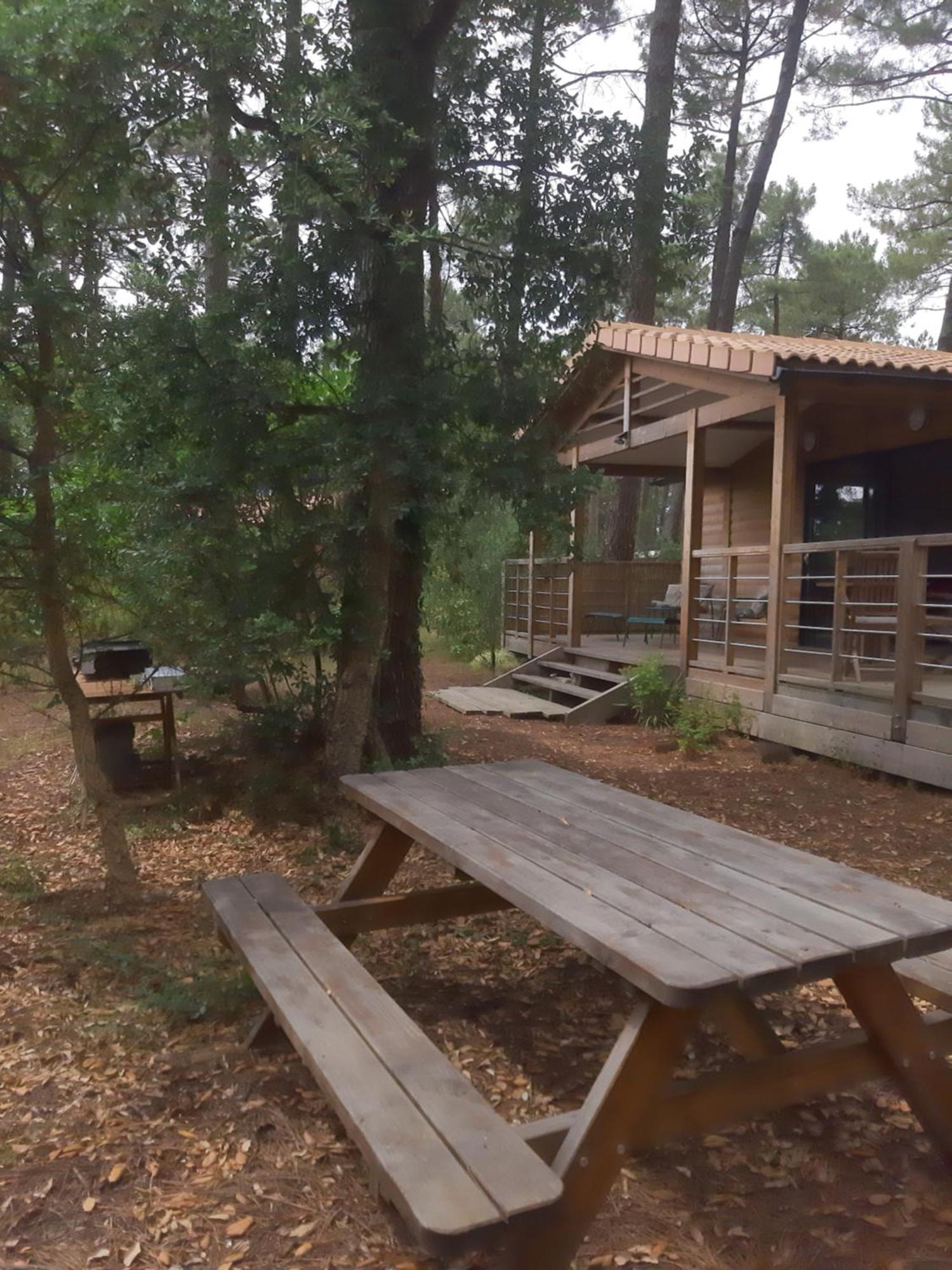 Chalet La Lande Ondres Exterior photo
