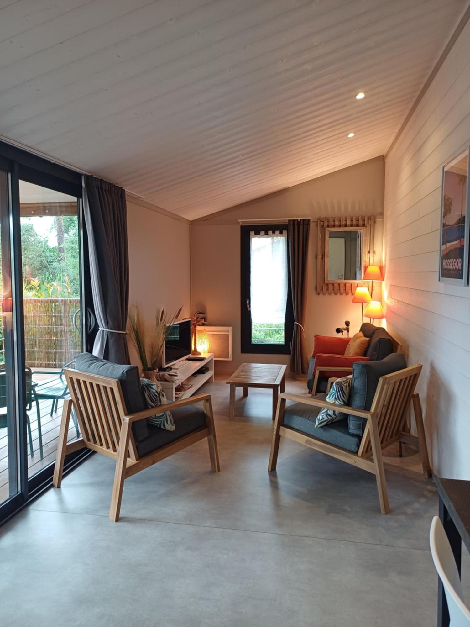 Chalet La Lande Ondres Exterior photo